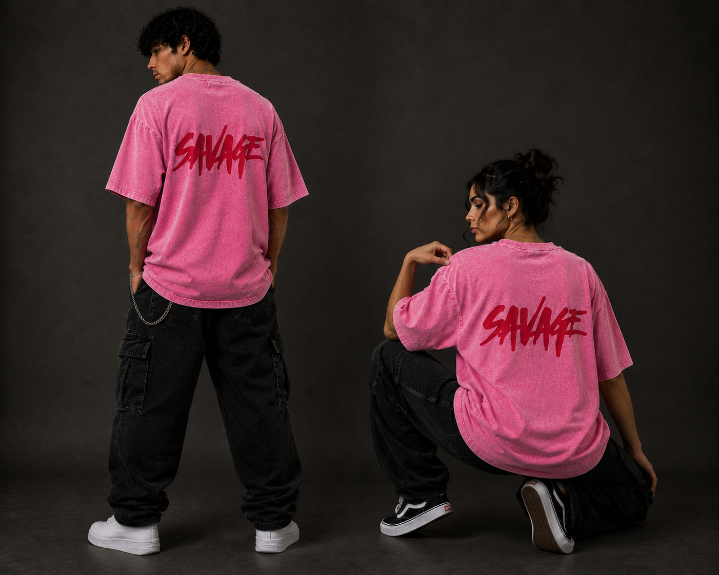 Savage Drop Shoulder T Shirt